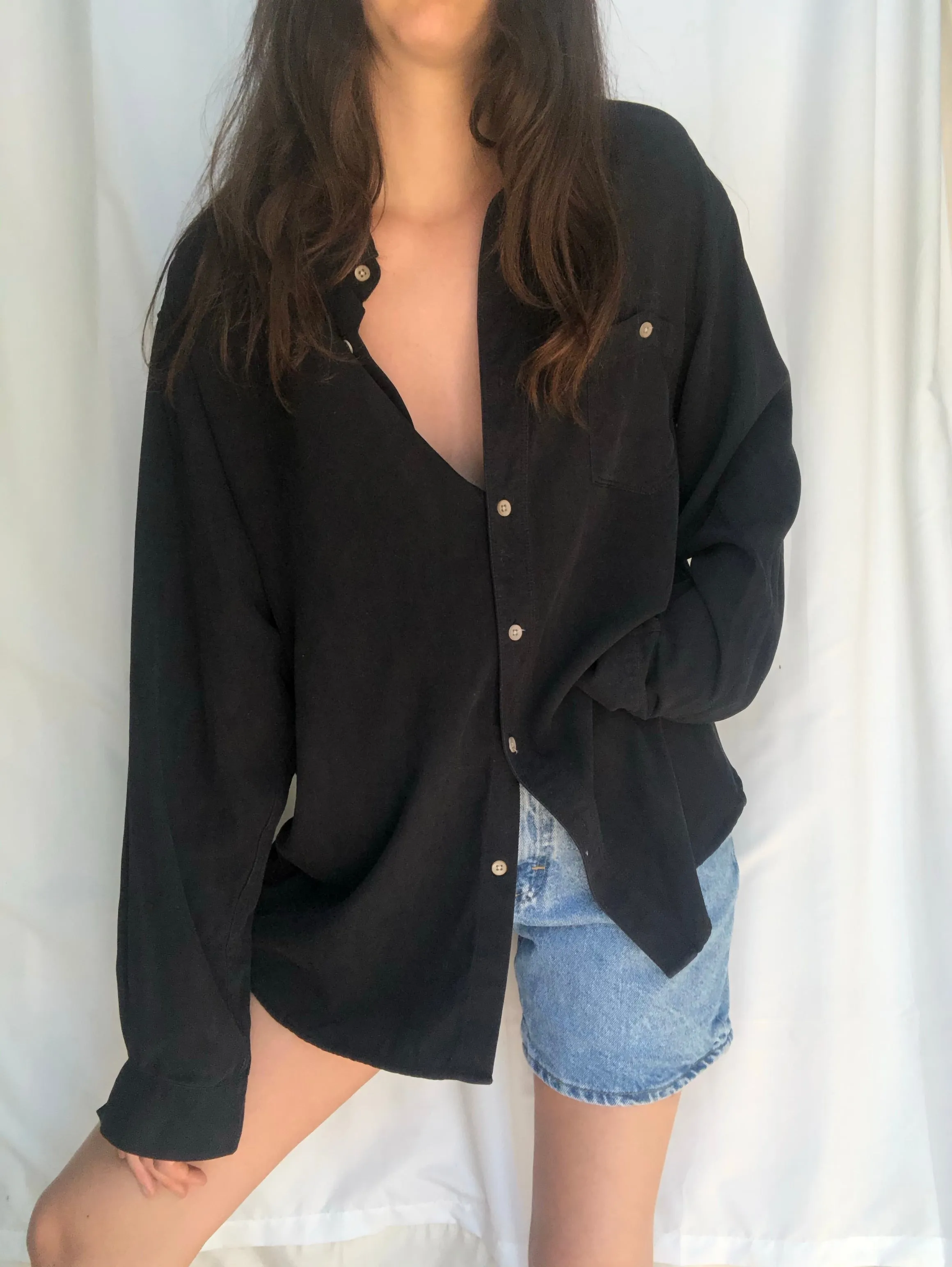 Silk Bahama Button Down