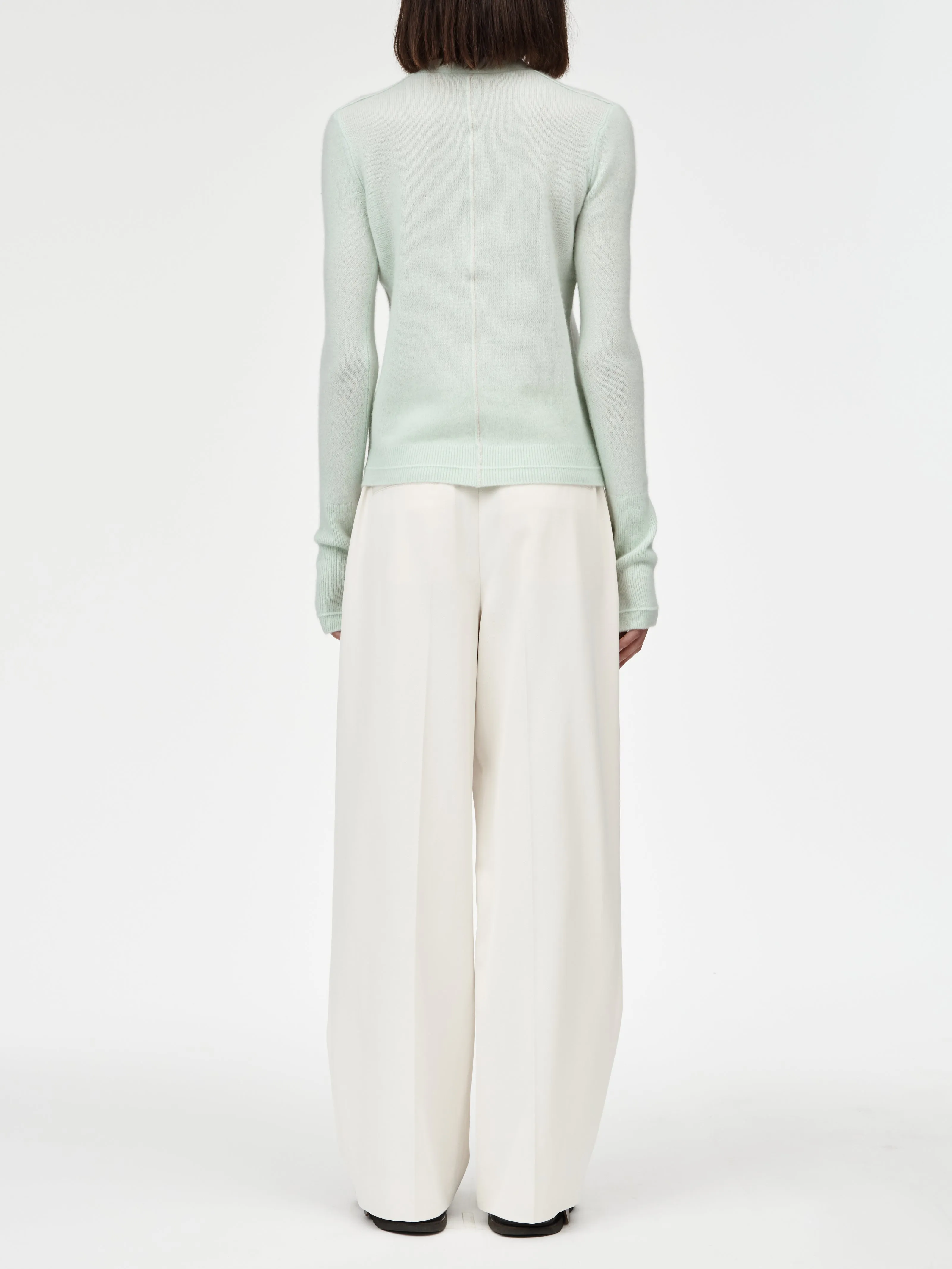 Slim Cardigan in Seaglass