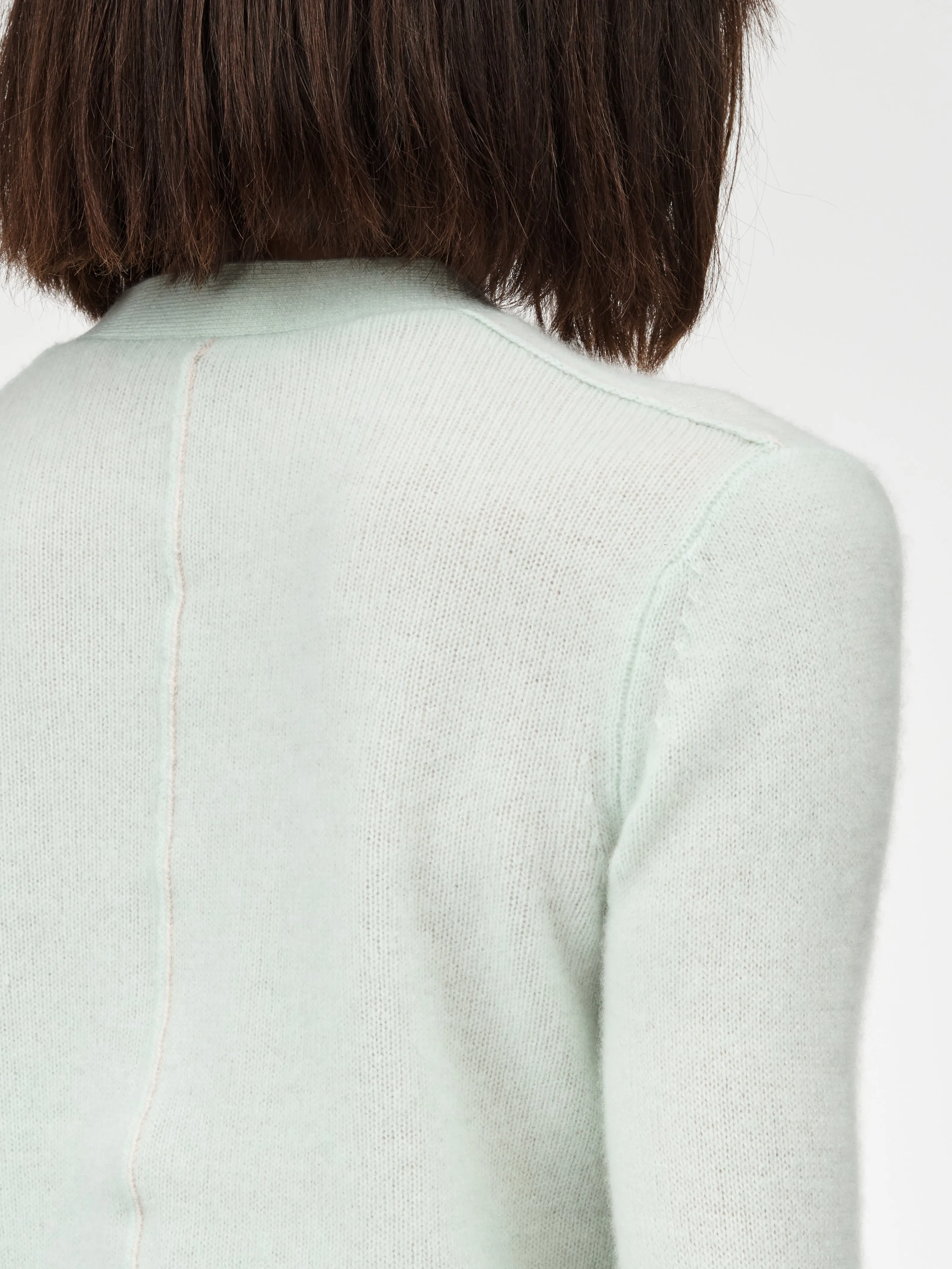 Slim Cardigan in Seaglass