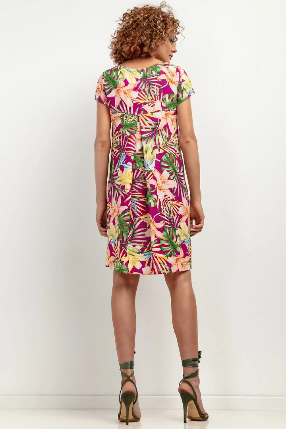 TEEK - Printed Shift Day Dress