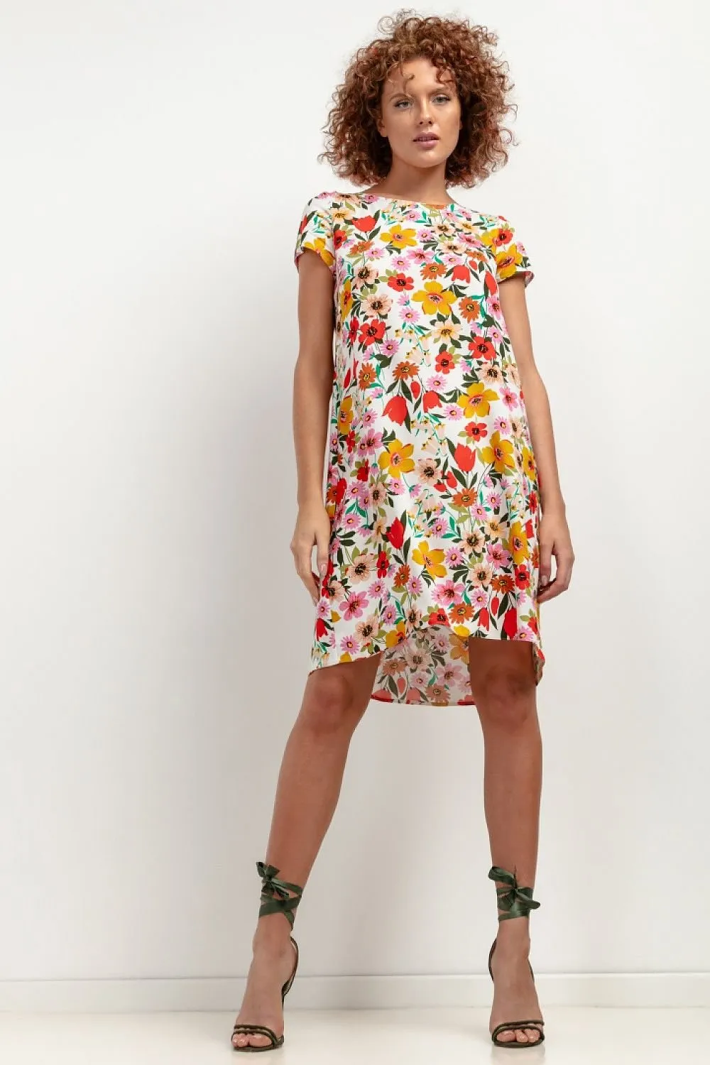 TEEK - Printed Shift Day Dress