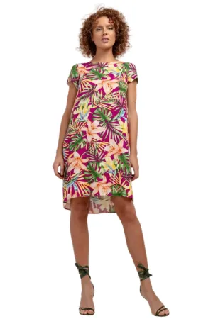 TEEK - Printed Shift Day Dress