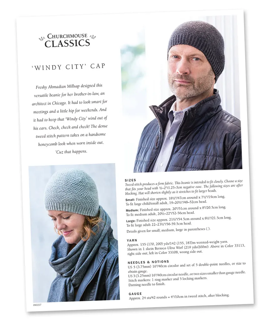 Windy City Cap Using Brooklyn Tweed Tones