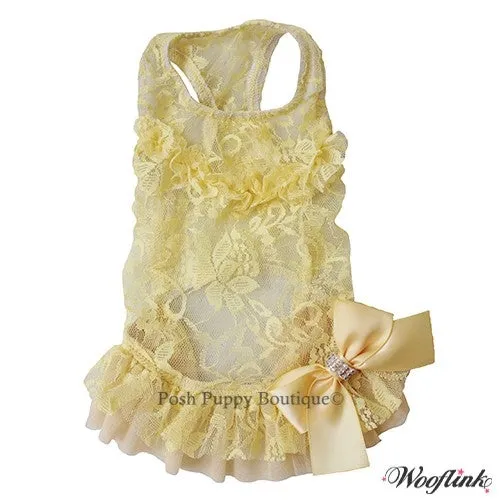 Wooflink My Boo Dress- Yellow