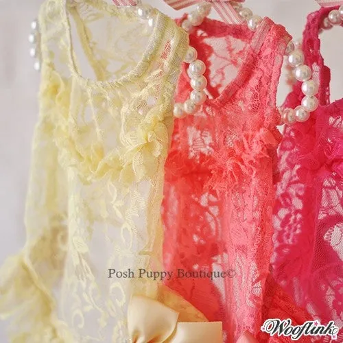 Wooflink My Boo Dress- Yellow